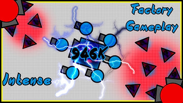 Diep.io - Intense Factory Gameplay (946k - FFA)