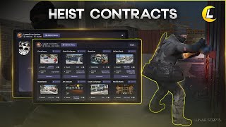 [QB/ESX] FIVEM HEIST CONTRACTS SCRIPT | PREVIEW | PAID