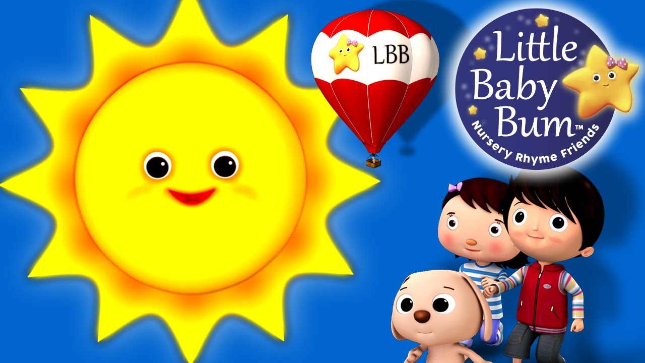 ⁣Mr Sun, Sun, Mister Golden Sun! | Nursery Rhymes | by LittleBabyBum!HD Version