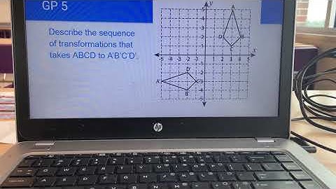 Describing a sequence of transformations