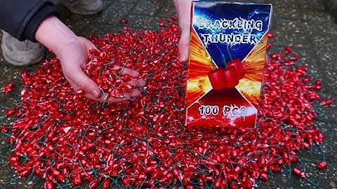 SUPER VEEL PILI CRACKERS TEGELIJK AFSTEKEN! | CATEGORIE 1 VUURWERK