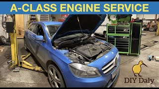 Mercedes AClass Engine service procedure 1.5 CDI