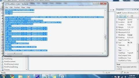 How to make rock paper scissors in vb 2008