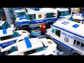 LEGO Police Chase. City Police Catch the Crooks. ATM robbery