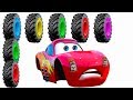 Wrong Wheels Cars Change Tires and Colors  Summer &amp; Winter  Dirt and Ice  Fun Compilation Cartoon