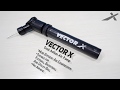 Vector x presents well designed and portable dual action air pump with excellent features