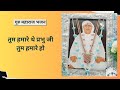 तुम हमारे थे प्रभु जी तुम हमारे हो | Shri Guru Maharaj ka Bhajan | Anandpur Bhajan | SSDN Bhajan