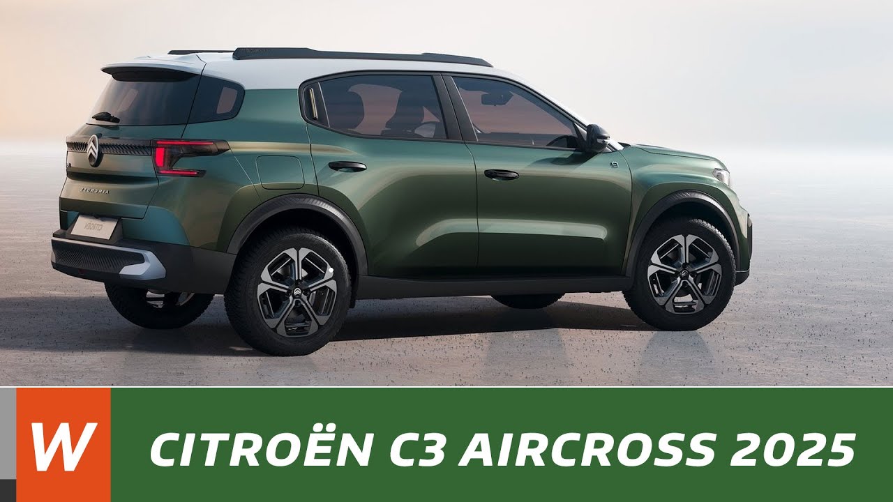 Wann Werden Tannenbäume Abgeholt 2025 CITROËN C3 AirCross 2025 - les premières infos - YouTube