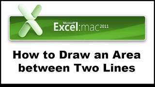 How to Draw the Area between Two Graphs in Excel