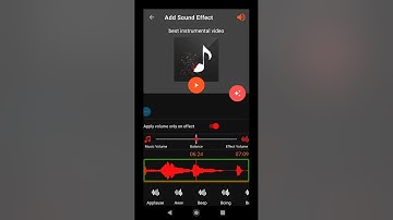 how to add FX in audio with TalkBack for blind user