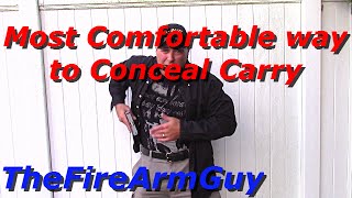 The Most Comfortable Way to Conceal Carry a Handgun - TheFireArmGuy