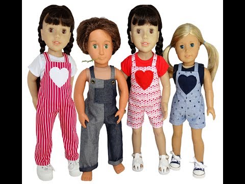 american girl overalls