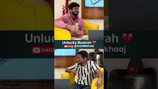 Unlucky Jasprit Bumrah 🏏💔 #cricket #jaspritbumrah #marathipodcast #mandilakhaaj