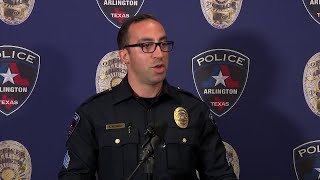 WATCH: Arlington police hold press conference following fatal officer-involved shooting | NBC DFW