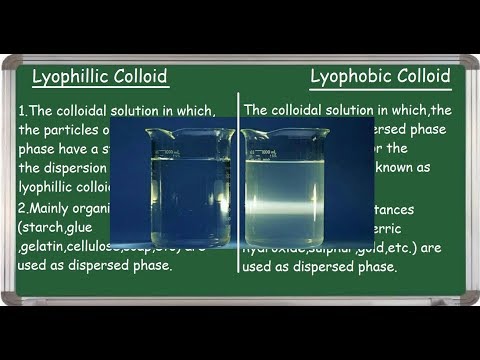 Video: Ar yra stabilesni nei liofobiniai koloidai?
