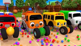 Wheels On The Bus  Baby   Nursery Rhymes  Kids 
