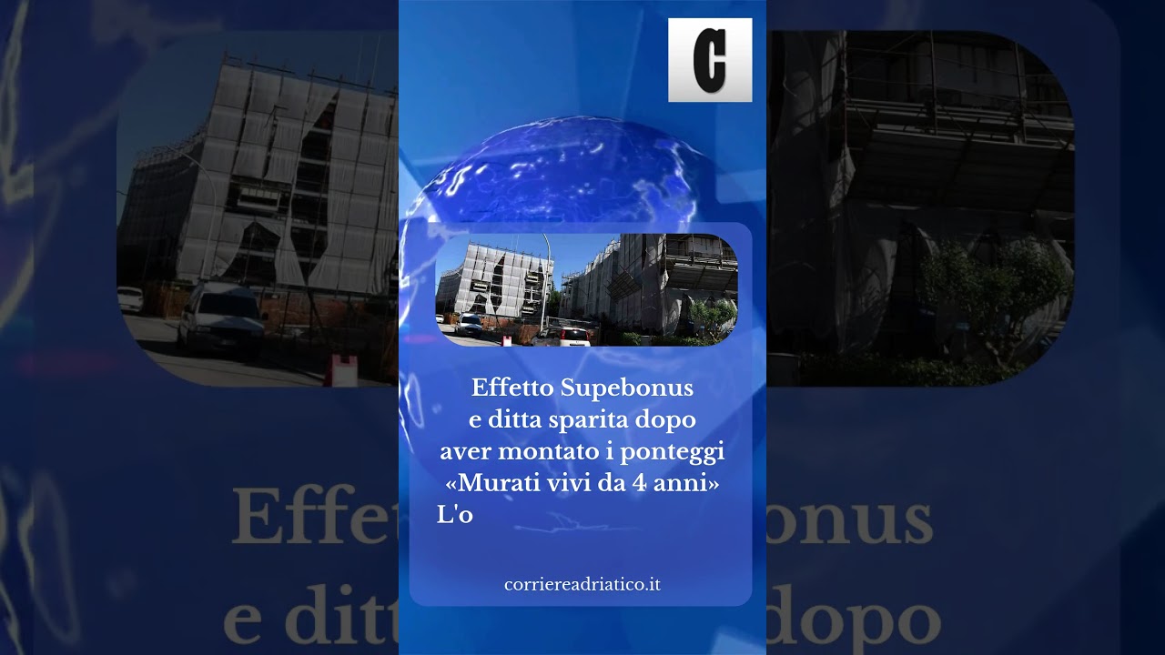 «Murati vivi da 4 anni». L’odissea di 120 famiglie: effetto Superbonus, ditta sparita