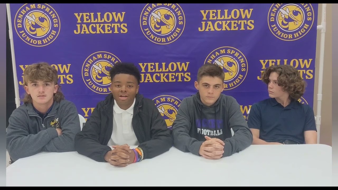 2022 Denham Springs Jr High Linebacker Squad "DAWG POUND"