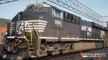 TSW2  Introduction ES44AC Loco  Norfolk Southern livery Horseshoe Curve No Commentary Playthrough!