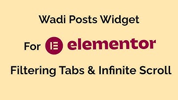 Posts For Elementor Tutorial (Filter Tabs, Infinite Scroll, and Pagination)