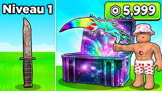 Tricher avec un COUTEAU à 139 349€ ROBUX pour le TROLL
