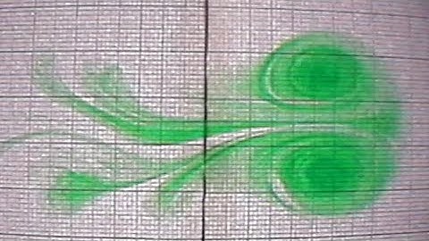 2D Vortex Dipole Dyed Fluid Injection in a Density Stratified Fluid