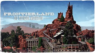 Frontierland (incl. Big Thunder Mountain) showcase - Planet Coaster