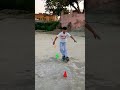 #bhojpuri #song #skating cones jump short feed video #youtubeshorts #viralvideo #inlineskate