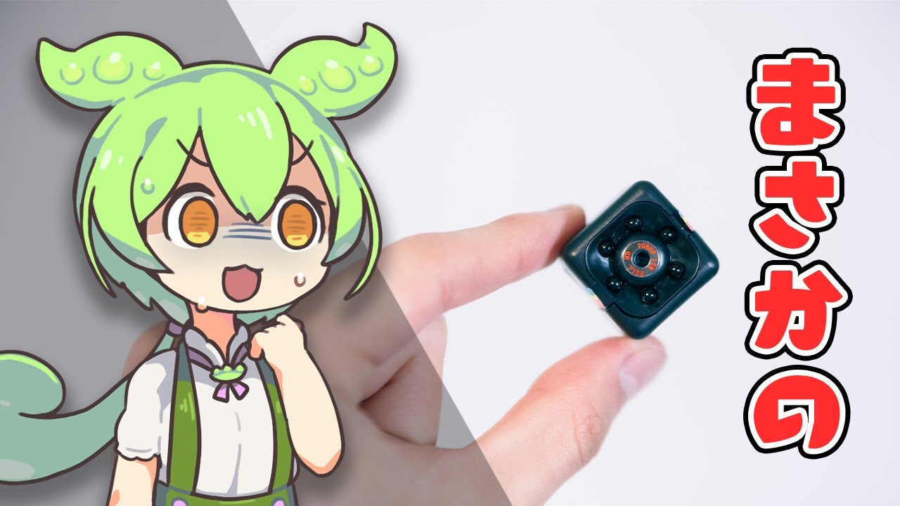 SQ11】中国輸入の「激安」小型カメラがまさかの…｜ずんだもんと学ぶ