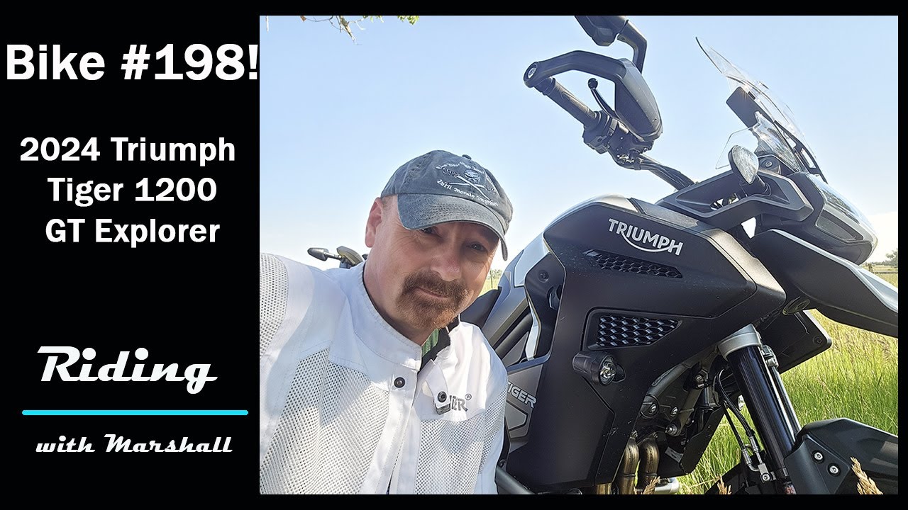 Motorcycle #The198!  2024 Triumph Tiger 1200 GT Explorer Review