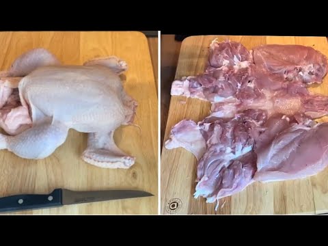 Kako otkoštiti pile? - How to debone a chicken easily