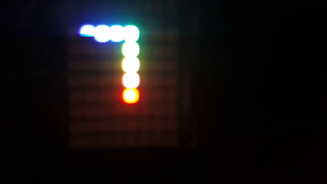 Raspberry Pi Sense Hat Snake - YouTube