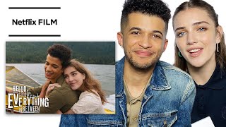 Famous Jordan Fisher & Talia Ryder Trailer React | Hello, Goodbye, & Everything In Between | Netflix Wealth