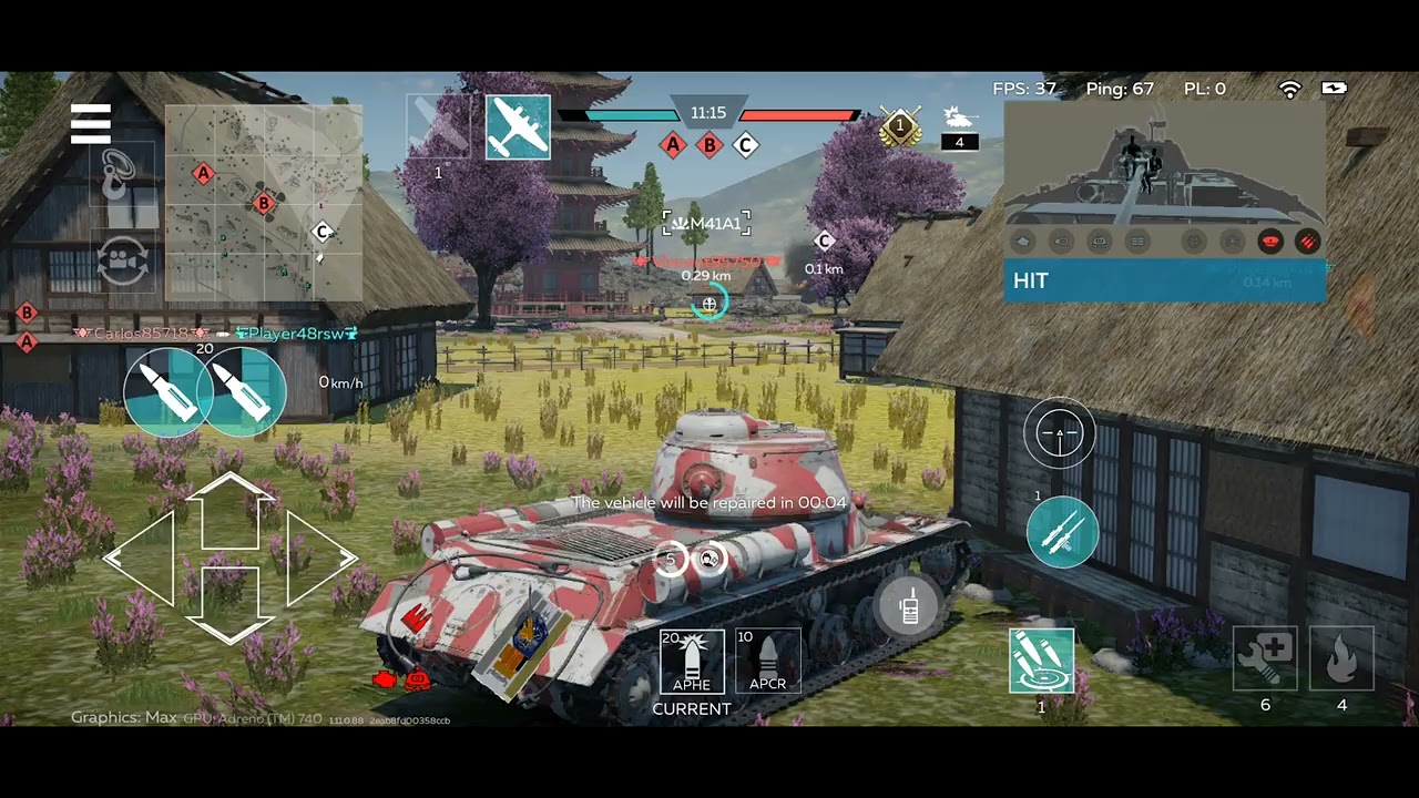War Thunder Mobile Replay: IS-1 "A Losing Battle" - YouTube