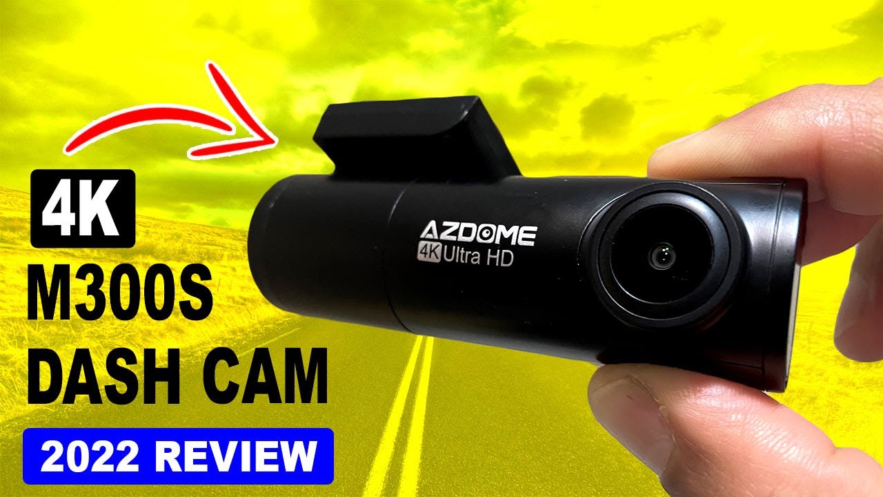 GREAT! 4K Dash Cam M300s Azdome 2 channel 2022 review 