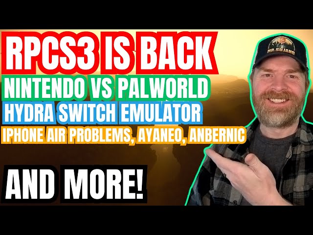 The Best PS3 Emulator is Back, Nintendo vs Palworld Modding