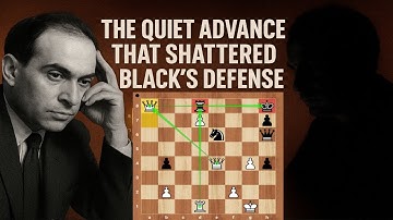 The Quiet Advance That Shattered Black’s Defense