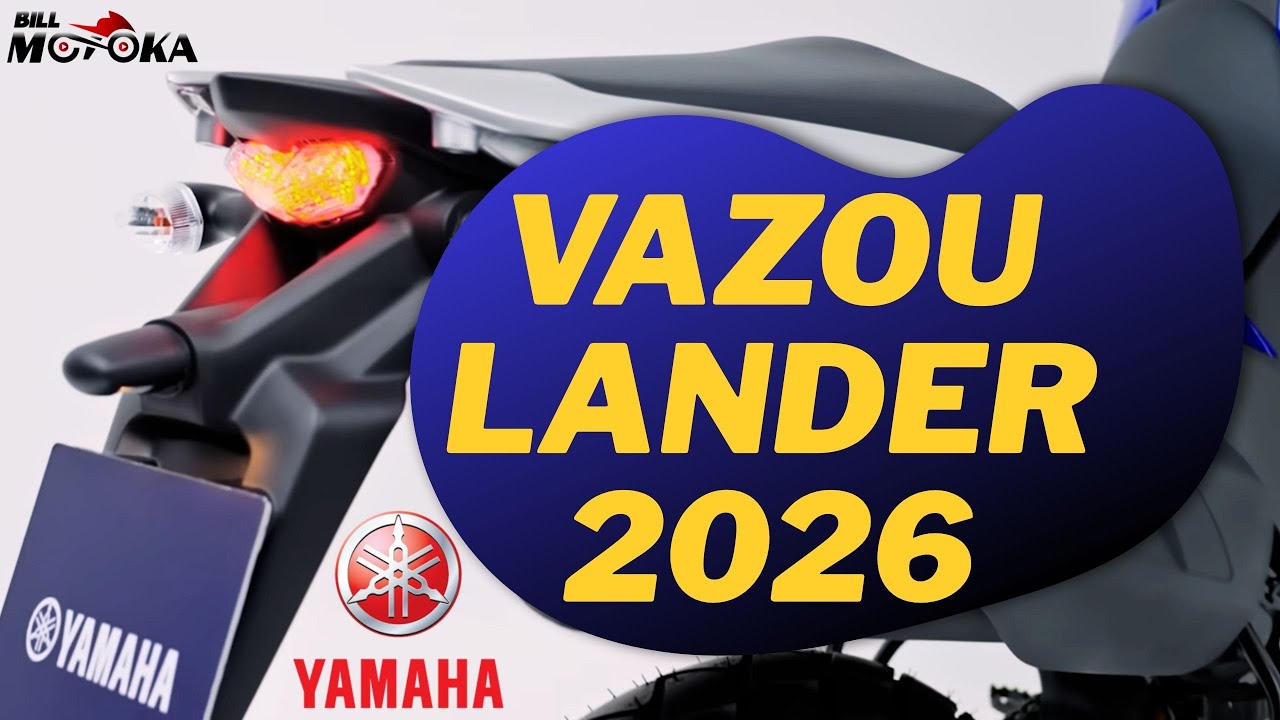 Vazou YAMAHA LANDER 2026, preço e detalhes agora.