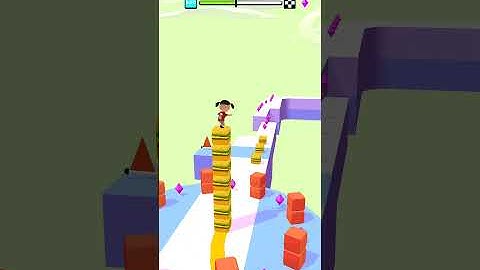 Cube Surfer Gameplay New Update Android, iOS Level 520 Android, ios