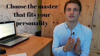 how to select the master that accepted you