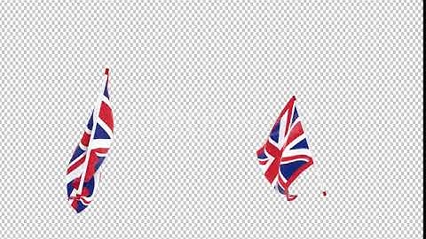 Flag Transition - United Kingdom | Motion Graphics - Envato elements