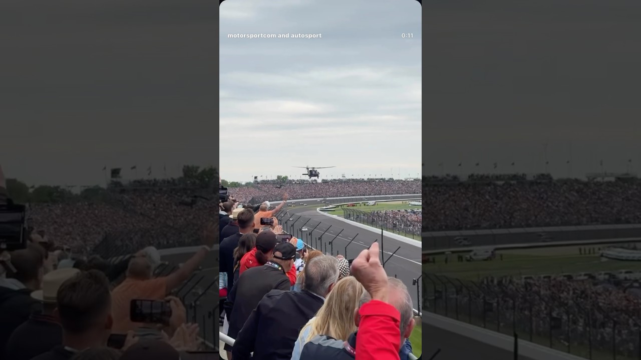 Indy 500 Flyover was the sickest thing ever