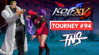 TNS KOFXV Tourney #94 (Yamazaki, O.Shermie, Benimaru, Clark) King of Fighters 15 Tournament Top 8