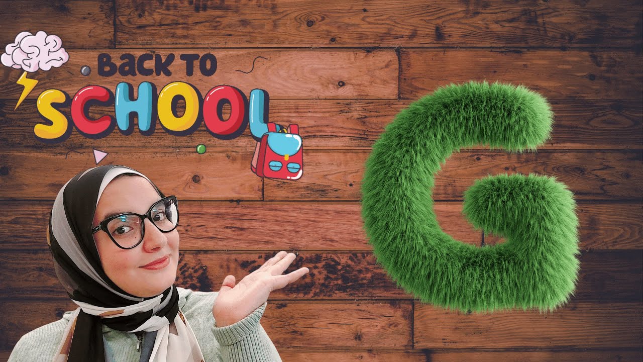 يلا بينا نعرف كلمات جديدة مع حدوتة حرف ال G #للمبتدئين