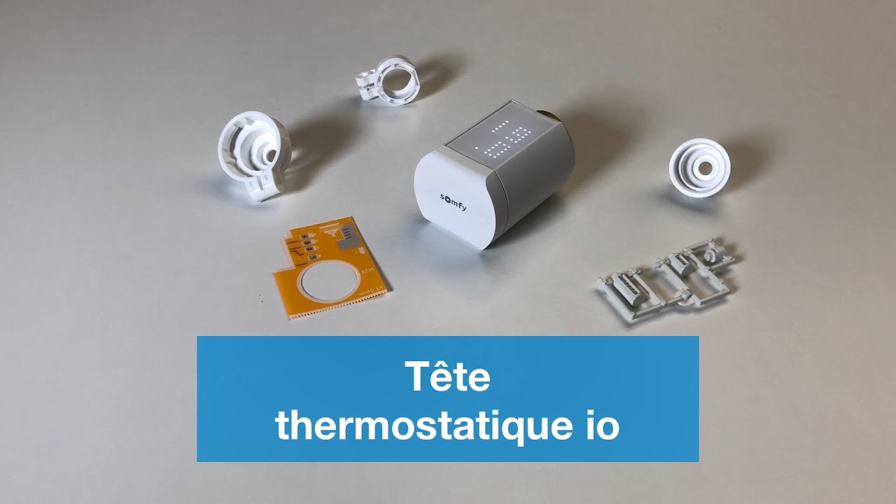 Vanne connectée thermostatique io