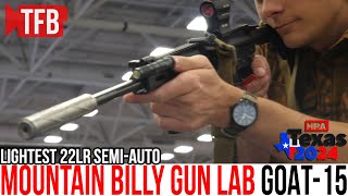 Lightest Semi Auto 22LR Ever Made? MBGL GOAT-15