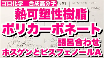 熱可塑性樹脂 覚え方
