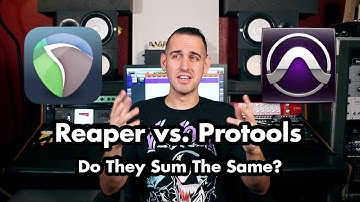 Reaper vs. Pro Tools - Do They Sum The Same?