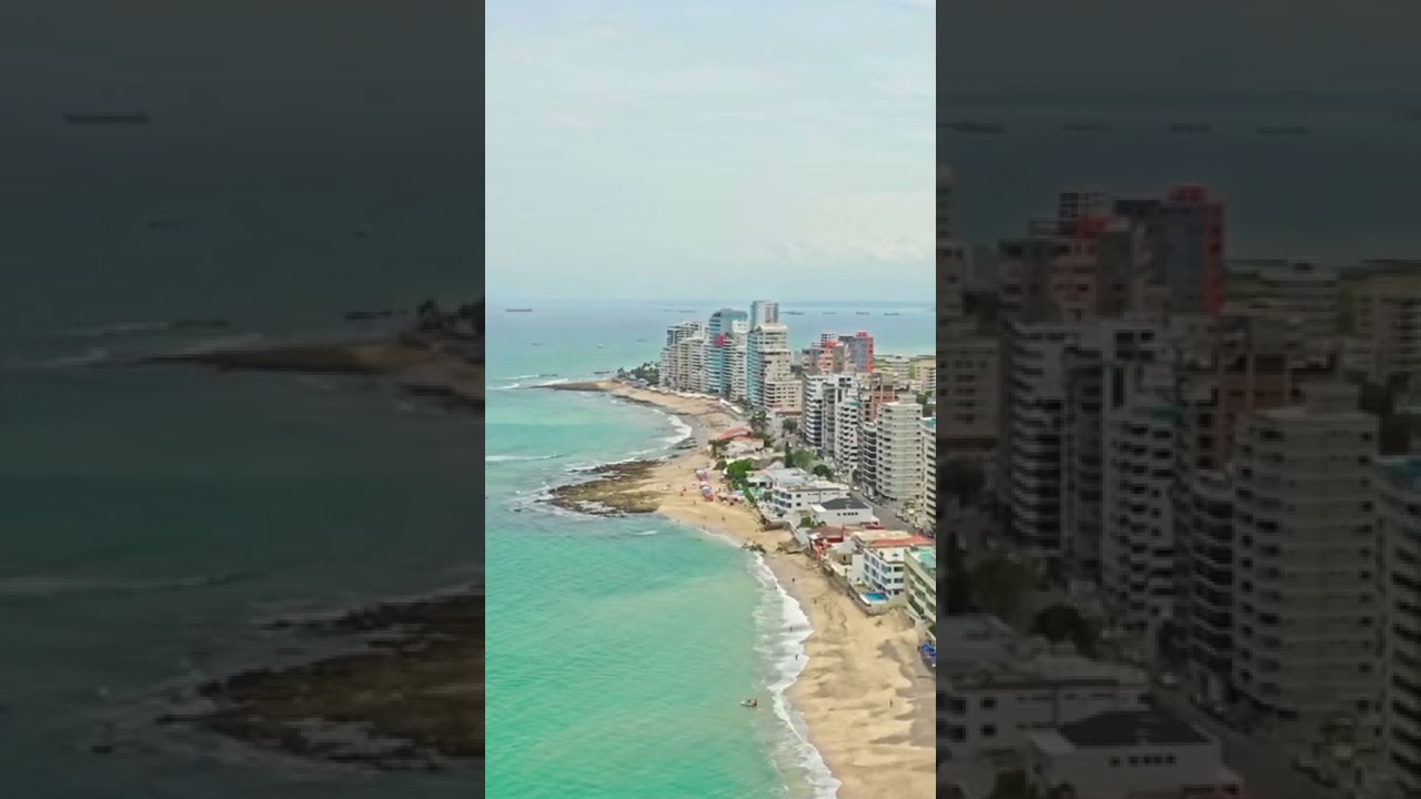 Living for this. Stunning view from above. Salinas, Coast of Ecuador