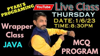 Java Live Wrapper Class  | Find out the output | Error